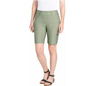 👚3 FOR $20👚NEW Hilary Radley Sage Knee Length Long Bermuda Pull On Shorts 16
